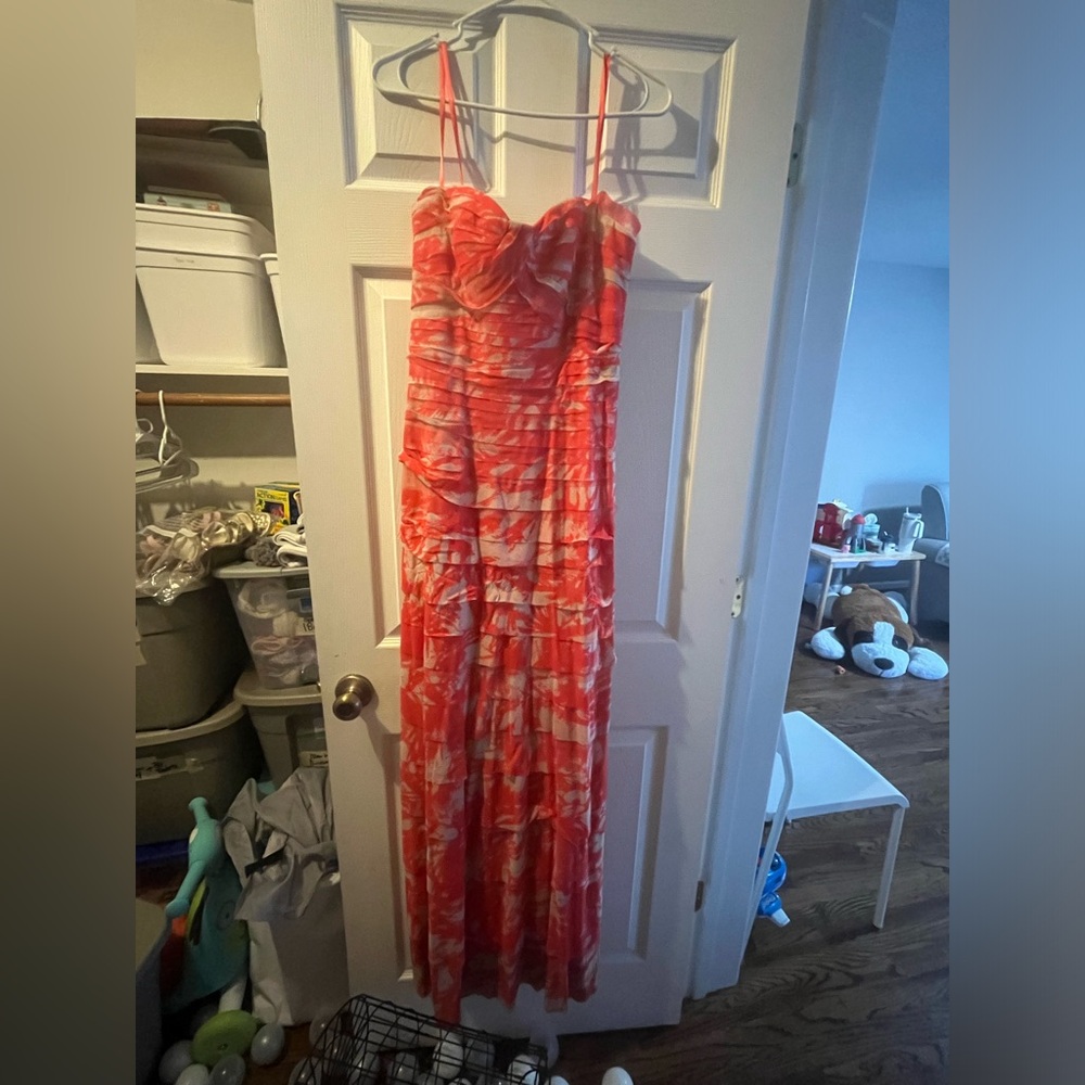 BCBG strapless dress